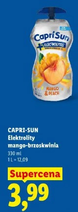 Capri-Sun Elektrolity mango-brzoskwinia