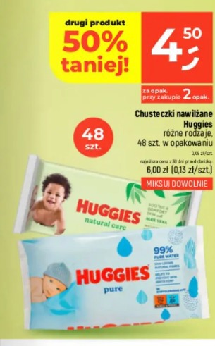 Chusteczki nawilżane Huggies