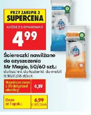Ściereczki nawilżane do czyszczenia Mr Magic