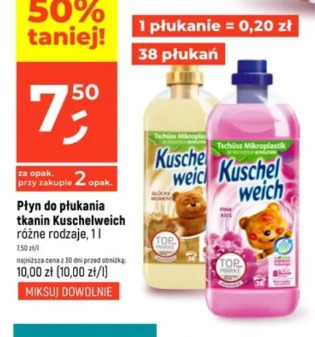 Kuschelweich płyn do płukania tkanin