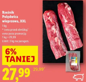 Rzeźnik Polędwica wieprzowa, XXL