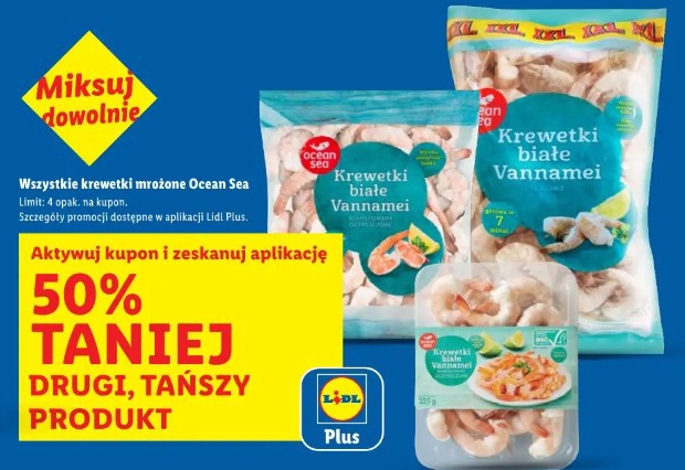 Krewetki mrożone Ocean Sea