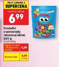 Drażetki z czekolady mlecznej Mimi