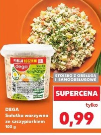 Sałatka warzywna ze szczypiorkiem Dega