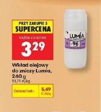 Wkład olejowy do zniczy Lumia