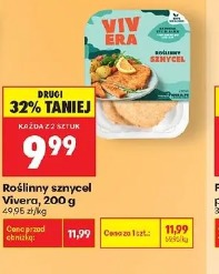 Roślinny sznycel Vivera, 200 g