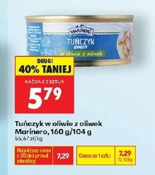 Tuńczyk w oliwie z oliwek Marinero