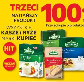 Wszystkie kasze i ryże marki Kupiec