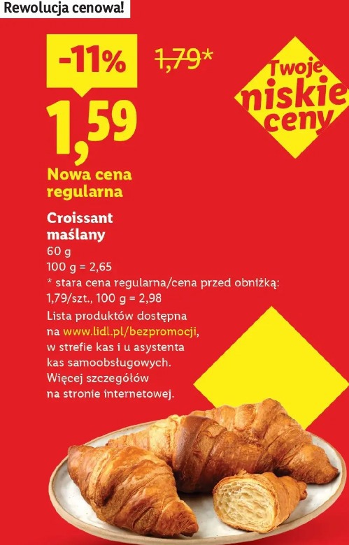 Croissant maślany
