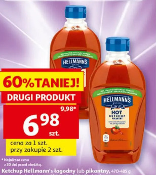 Ketchup Hellmann's łagodny lub pikantny