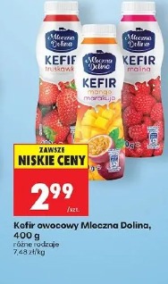 Kefir owocowy Mleczna Dolina