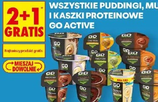 Wszystkie pudding, musy i kaszki proteinowe Go Active