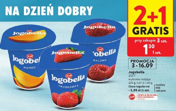 Jogobella Zott wybrane rodzaje