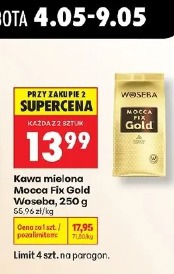 Kawa mielona Mocca Fix Gold Woseba, 250 g