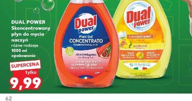 Dual Power Skoncentrowany płyn do mycia naczyń
