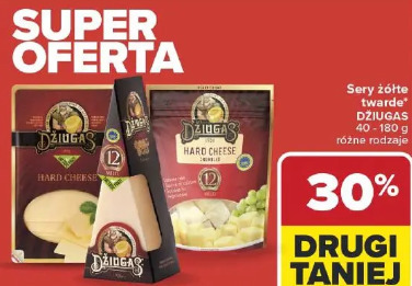 Sery żółte twarde DZIUGAS