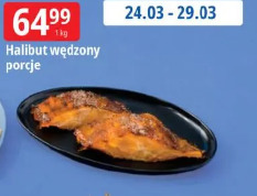 Halibut wędzony porcje