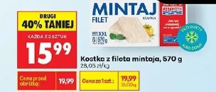 Kostka z fileta mintaja