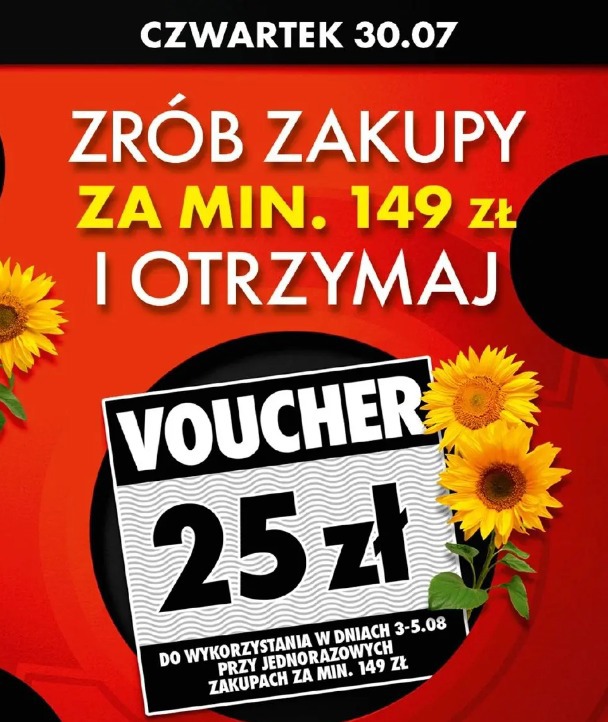 Voucher za zakupy za min. 149 zł