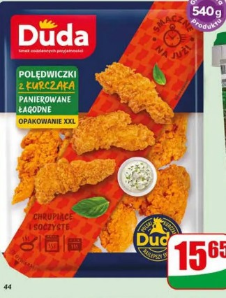 Polędwiczki z kurczaka Duda panierowane łagodne