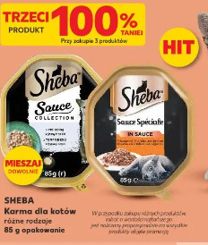 Sheba Karma dla kotów różne rodzaje
