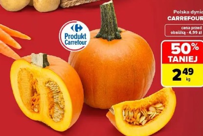 Polska dynia Carrefour