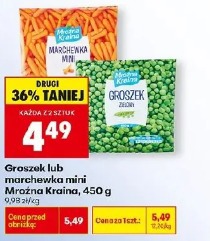 Groszek lub marchewka mini Mroźna Kraina