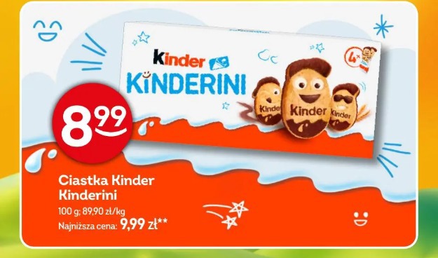 Ciastka Kinder Kinderini