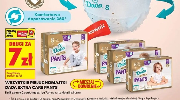 Dada Extra Care Pants pieluchomajtki