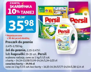 Proszek do prania lub kapsułki Persil