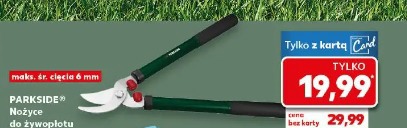 Parkside nożyce do żywopłotu z bypassem