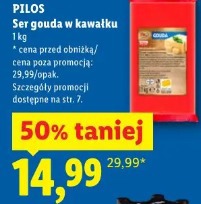 Pilos Ser gouda w kawalku