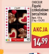 Choceur Figurka czekoladowe serca/misie