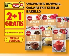 Budyń, galaretka, kisiel Bakello