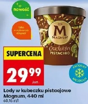 Lody w kubeczku pistacjowe Magnum