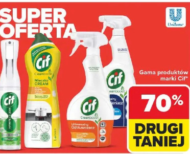 Gama produktów marki Cif