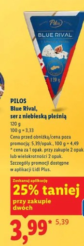 Pilos Blue Rival, ser z niebieską pleśnią
