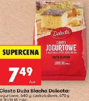 Ciasto Duża Blacha Delecta