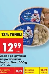 Śledzie po gryficku lub po wolińsku Kapitan Navi