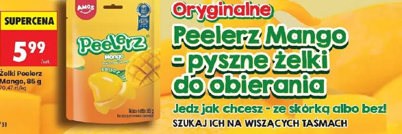 Żelki Peelerz Mango