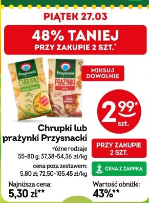 Chrupki lub prażynki Przysnacki