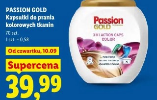 Passion Gold Kapsułki do prania kolorowych tkanin
