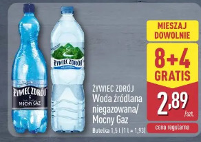 Żywiec Zdrój Woda źródlana niegazowana/Mocny Gaz