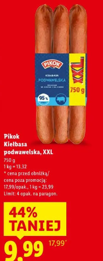 Kiełbasa Podwawelska XXL