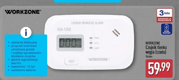 Czujnik tlenku wędla (czadu)