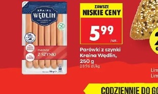 Parówki z szynki Kraina Wędlin