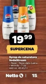 Syrop do saturatora SodaStream