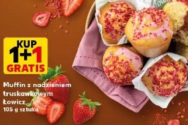Muffin z nadzieniem truskawkowym Łowicz