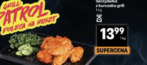 Skrzydełka z kurczaka grill