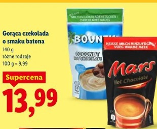 Gorąca czekolada o smaku batona